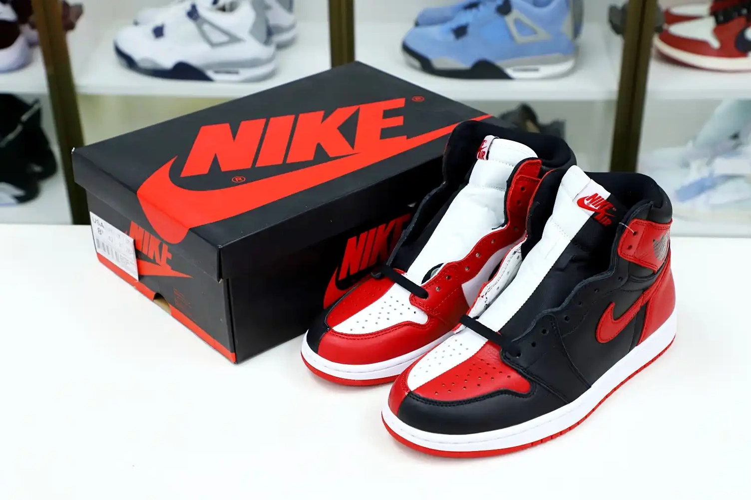 TO AIR JORDAN HOME' 1 Kimikick EXCLUSIVE CHICAGO RETRO OG HIGH NRG 'HOMAGE 0708